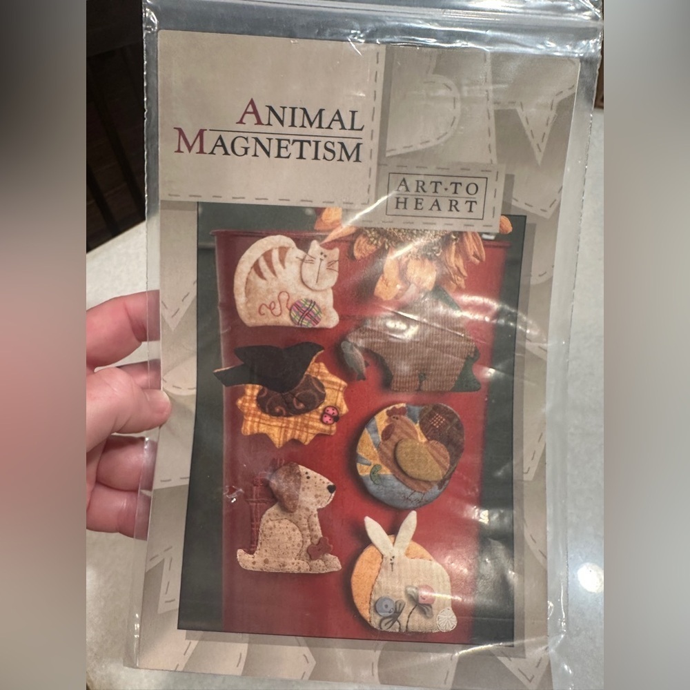 Animal Magnetism Craft Kit quilt